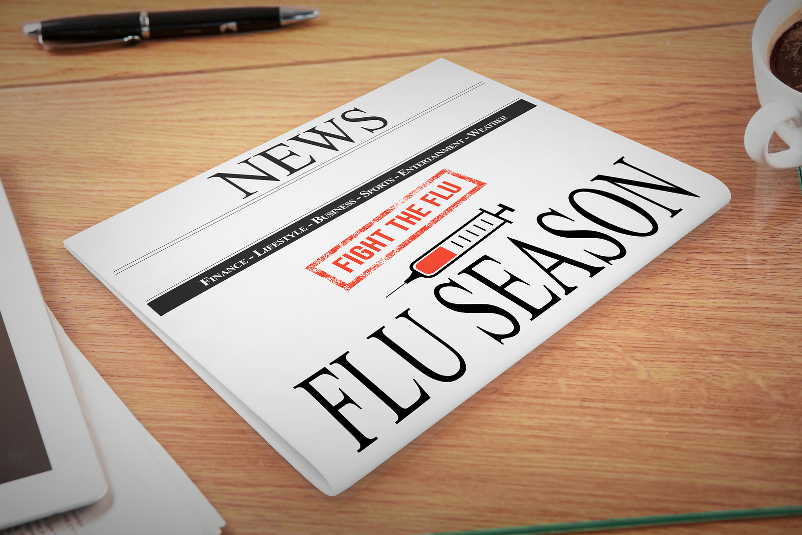 Flu Season Headline
